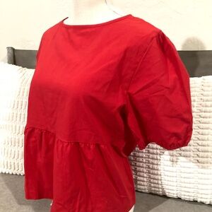 Linen Top Size S/M loose fit